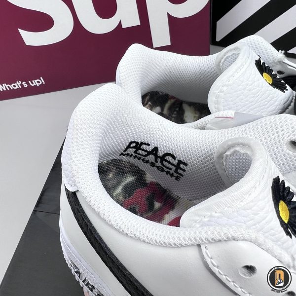 Giày Nike Air Force 1 G-Dragon Peaceminusone Para-Noise 2.0 Màu Trắng Siêu Cấp - Hình ảnh 7