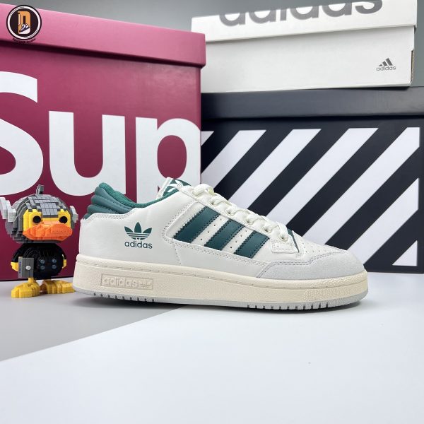 Giày Adidas Centennial 85 Low Cloud White Green Siêu Cấp