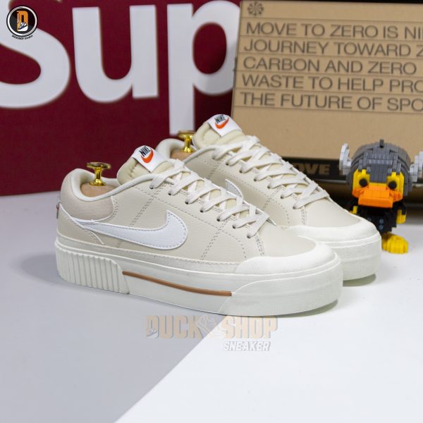 Giày Nike Court Legacy Lift Pearl White - Hình ảnh 9