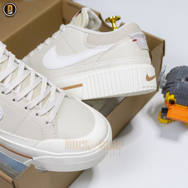 Giày Nike Court Legacy Lift Pearl White - Hình ảnh 4