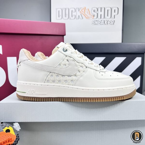 Giày Nike Air Force 1 Low NAI-KE Pale Ivory Siêu Cấp