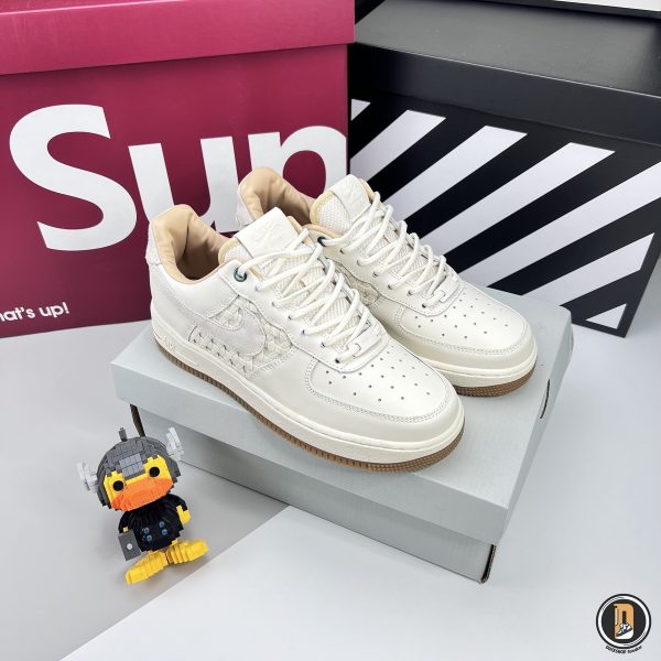 Giày Nike Air Force 1 Low NAI-KE Pale Ivory Siêu Cấp - Hình ảnh 2