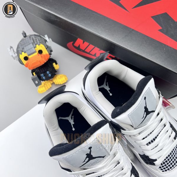 Giày Nike Air Jordan 4 Retro Military Black Siêu Cấp - Hình ảnh 5