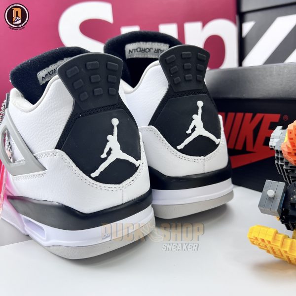Giày Nike Air Jordan 4 Retro Military Black Siêu Cấp - Hình ảnh 6