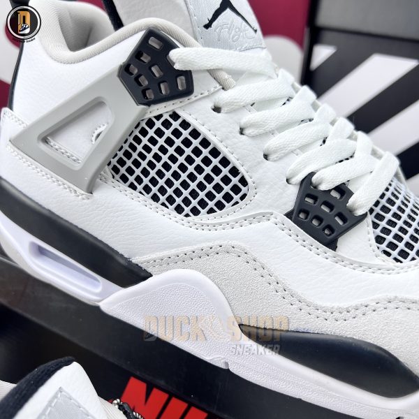 Giày Nike Air Jordan 4 Retro Military Black Siêu Cấp - Hình ảnh 3