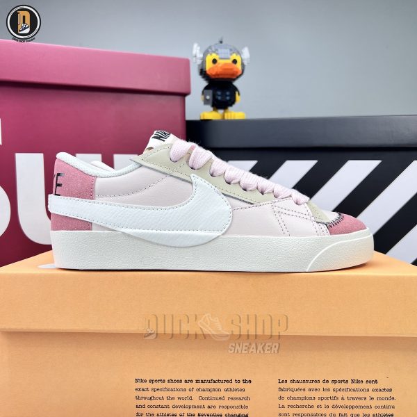 Giày Nike Blazer Low Jumbo Light Soft Pink Siêu Cấp - Hình ảnh 3