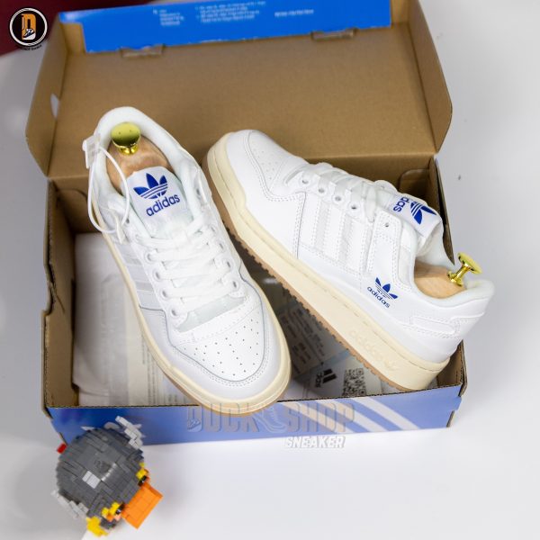 Giày Adidas Forum 84 Low ADV Cloud White Blue Bird - Hình ảnh 3