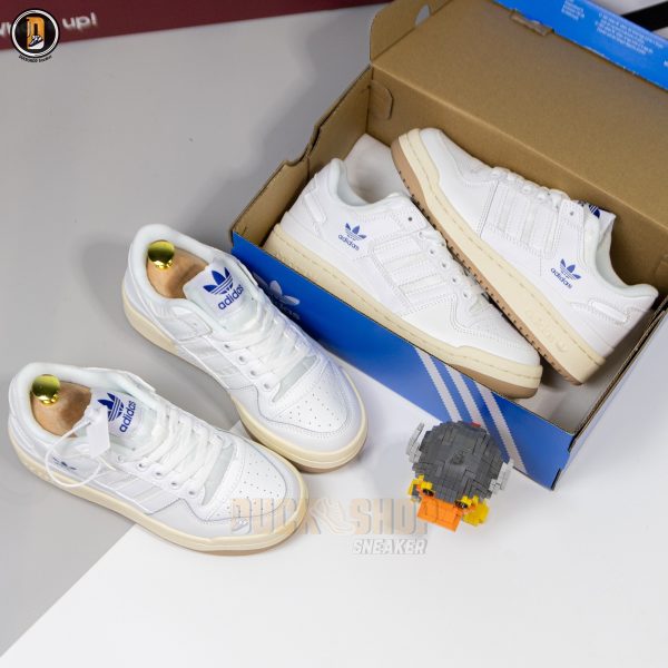 Giày Adidas Forum 84 Low ADV Cloud White Blue Bird - Hình ảnh 12