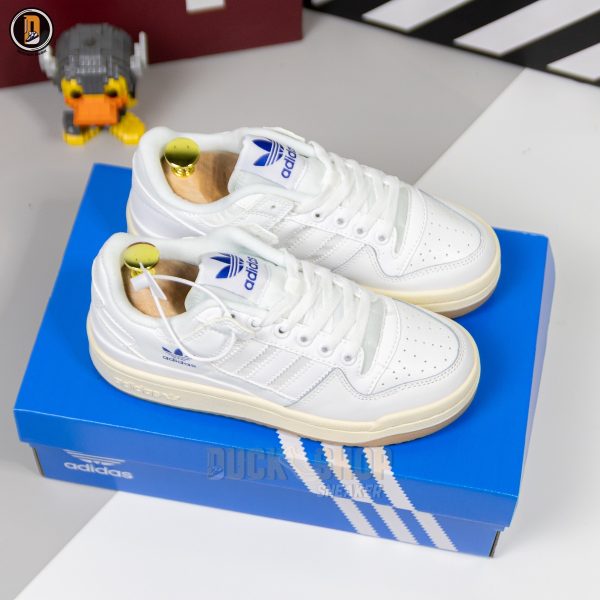 Giày Adidas Forum 84 Low ADV Cloud White Blue Bird - Hình ảnh 2