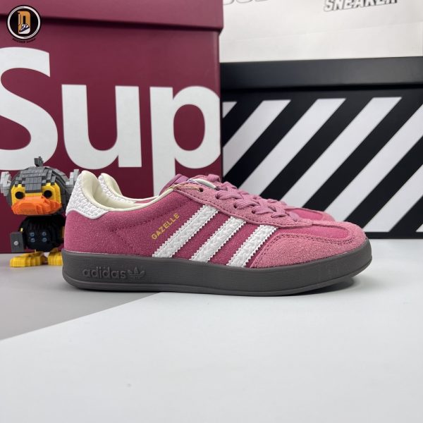 Giày Adidas Gazelle Indoor 'Pink Cloud White' Siêu Cấp