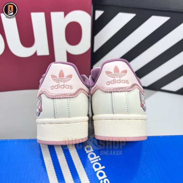 Giày Adidas Original Superstar Pink Beige Siêu Cấp - Hình ảnh 8