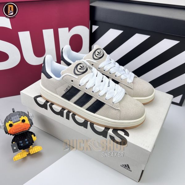 Giày Adidas Originals Campus 00s - Crystal White Black Siêu Cấp - Hình ảnh 2