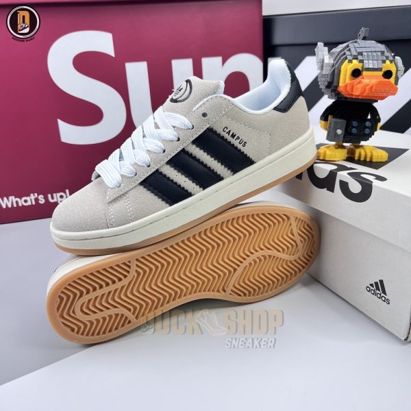 Giày Adidas Originals Campus 00s - Crystal White Black Siêu Cấp - Hình ảnh 3
