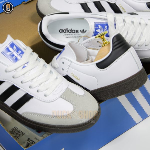 Giày Adidas Samba OG Cloud White Core Black - Hình ảnh 3