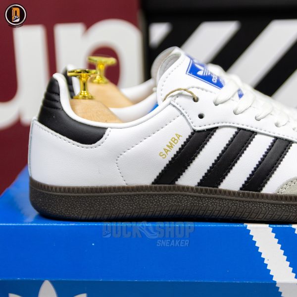 Giày Adidas Samba OG Cloud White Core Black - Hình ảnh 6