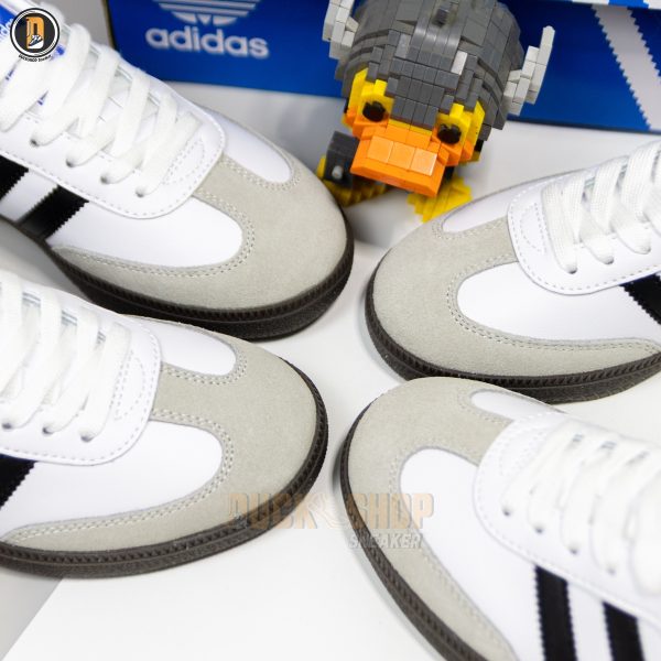 Giày Adidas Samba OG Cloud White Core Black - Hình ảnh 4