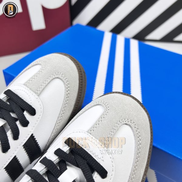 Giày Adidas Samba OG Cloud White Core Black Likeauth - Hình ảnh 5