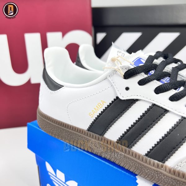 Giày Adidas Samba OG Cloud White Core Black Likeauth - Hình ảnh 6