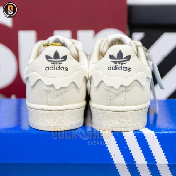 Giày Adidas Superstar Cappuccino Cream White Siêu Cấp - Hình ảnh 8