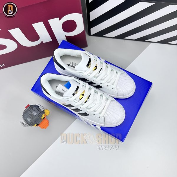 Giày Adidas Superstar White Black Rep 1:1 - Hình ảnh 2
