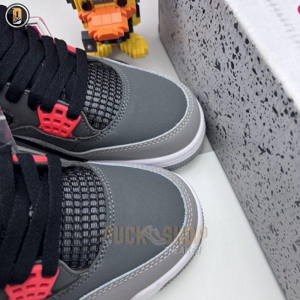 Giày Air Jordan 4 Retro 'Infrared' Siêu Cấp - Hình ảnh 6