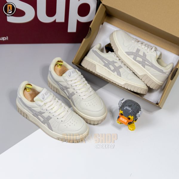 Giày Asics Court MZ Beige Grey - Hình ảnh 9