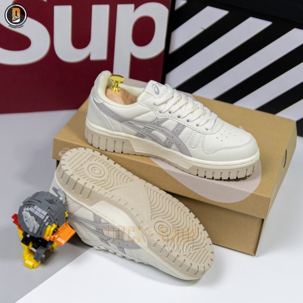 Giày Asics Court MZ Beige Grey - Hình ảnh 8