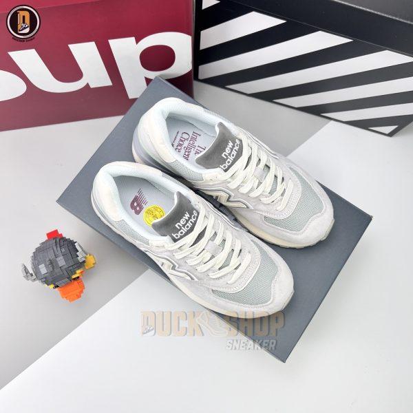 Giày New Balance 574 Legacy Grey Sea Salt Siêu Cấp - Hình ảnh 2