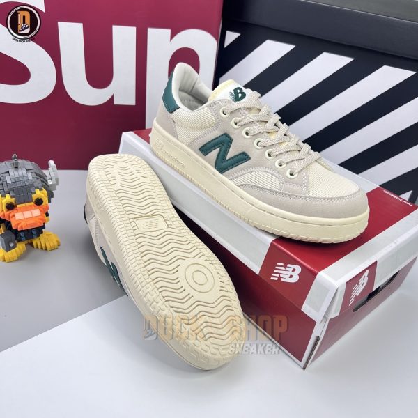 Giày New Balance CRT300 Pro Court 2.0 'Beige Green' Siêu Cấp - Hình ảnh 3