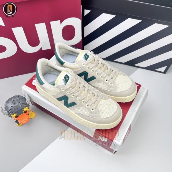 Giày New Balance CRT300 Pro Court 2.0 'Beige Green' Siêu Cấp - Hình ảnh 2