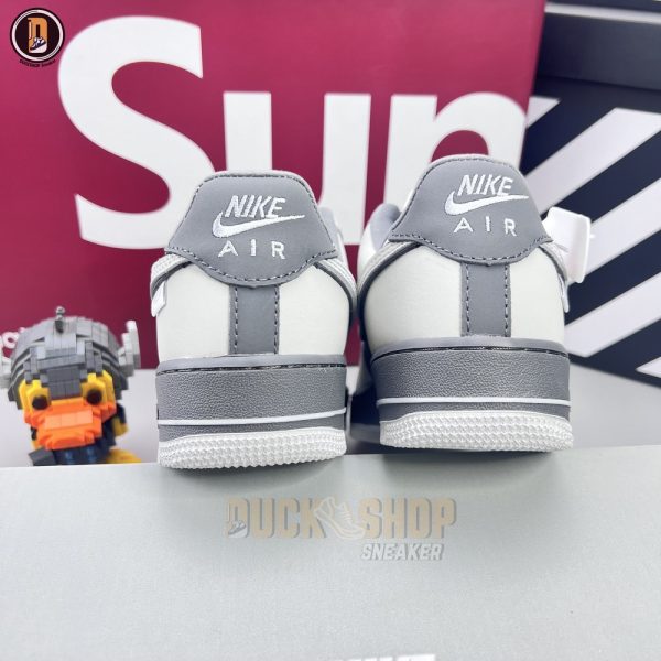 Giày Nike Air Force 1 07 Low Dark Grey Metalliic Gold Siêu Cấp - Hình ảnh 7