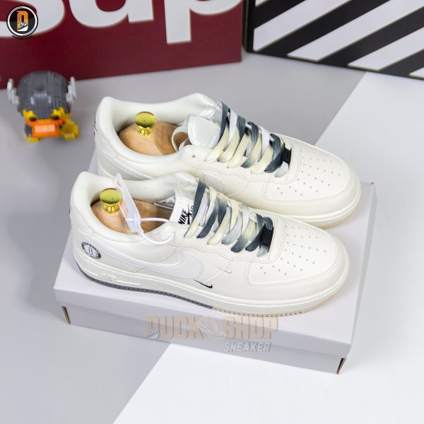 Giày Nike Air Force 1 Low Brooklyn Sail - Hình ảnh 2