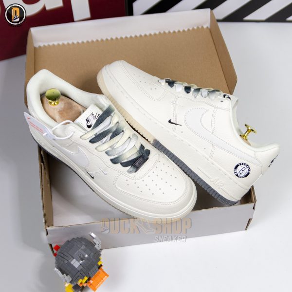 Giày Nike Air Force 1 Low Brooklyn Sail - Hình ảnh 3