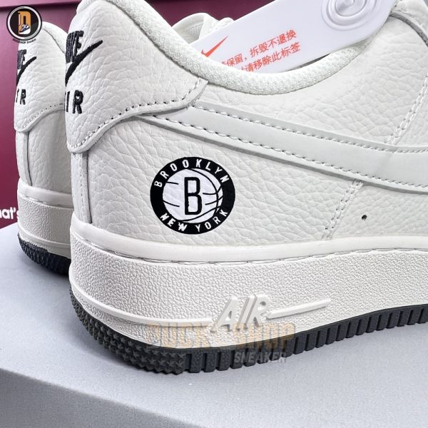 Giày Nike Air Force 1 Low Brooklyn Sail - Hình ảnh 4