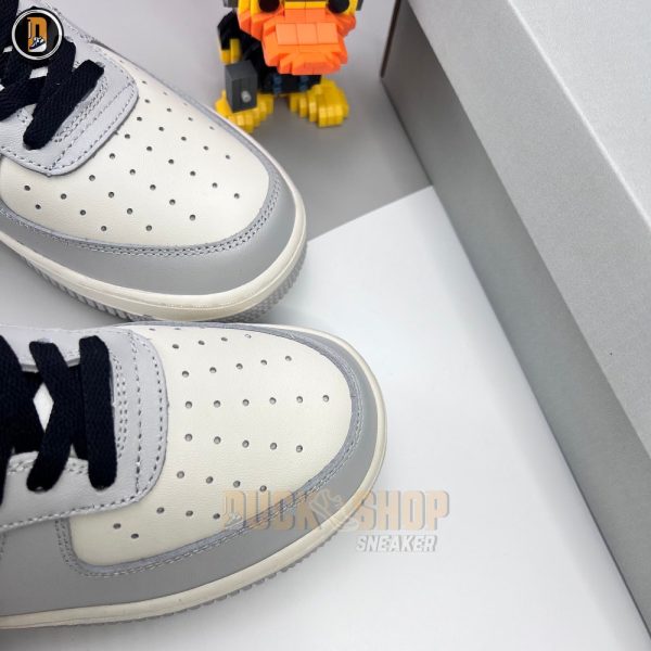 Giày Nike Air Force 1 Low By You Custom Smoke Grey Siêu Cấp - Hình ảnh 5