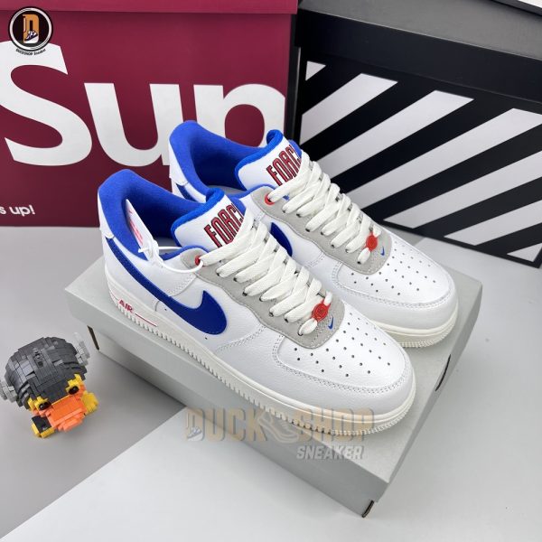 Giày Nike Air Force 1 Low Command Force White/Hyper Royal - Hình ảnh 2