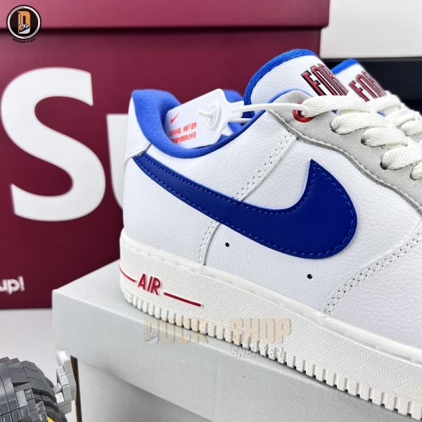 Giày Nike Air Force 1 Low Command Force White/Hyper Royal - Hình ảnh 4