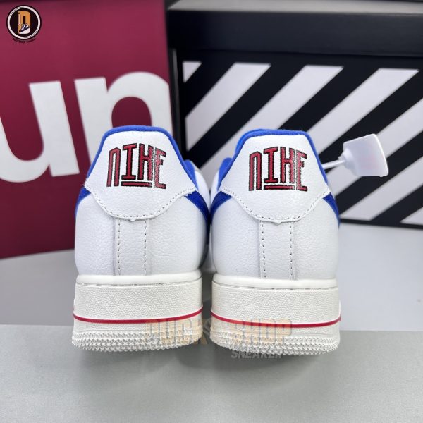 Giày Nike Air Force 1 Low Command Force White/Hyper Royal - Hình ảnh 7