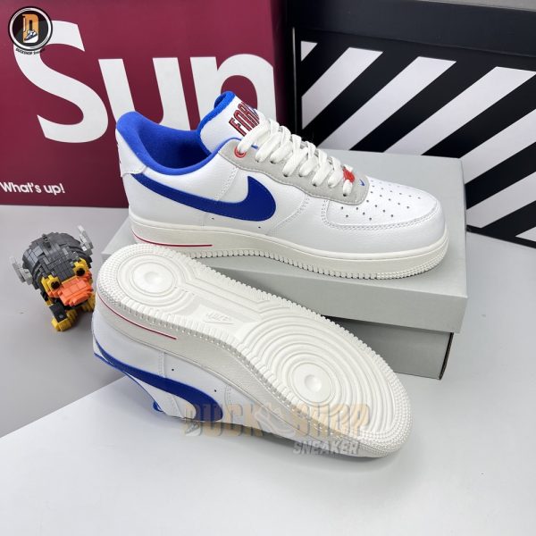 Giày Nike Air Force 1 Low Command Force White/Hyper Royal - Hình ảnh 3