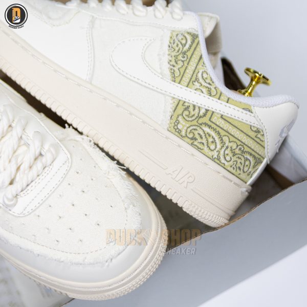 Giày Nike Air Force 1 Low Custom Paisley - Hình ảnh 4