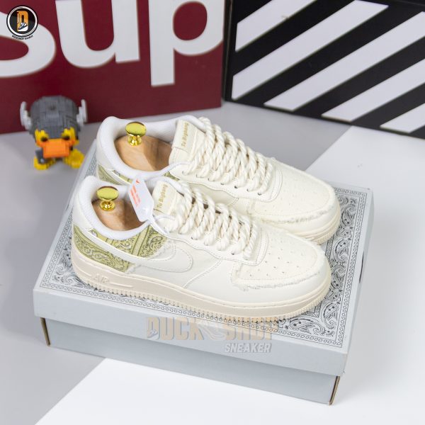 Giày Nike Air Force 1 Low Custom Paisley - Hình ảnh 2