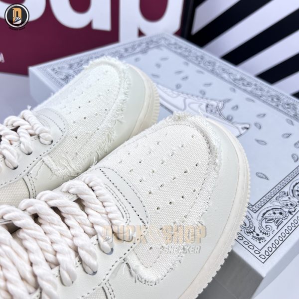 Giày Nike Air Force 1 Low Custom Paisley Dây Thừng Siêu Cấp - Hình ảnh 6