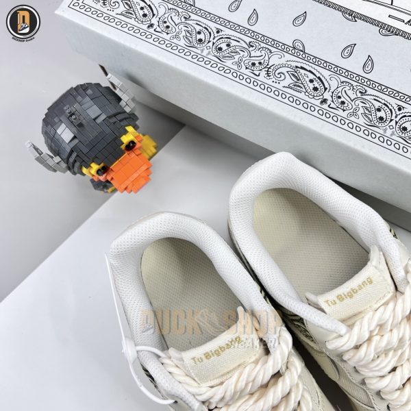 Giày Nike Air Force 1 Low Custom Paisley Dây Thừng Siêu Cấp - Hình ảnh 8