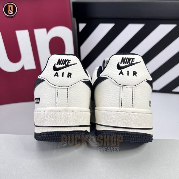 Giày Nike Air Force 1 Low Supreme Beige Black - Hình ảnh 8