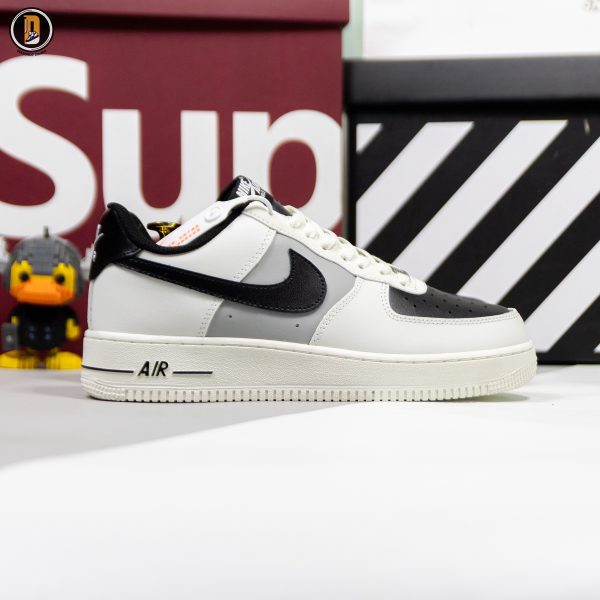 Giày Nike Air Force 1 Low Upstep Black White