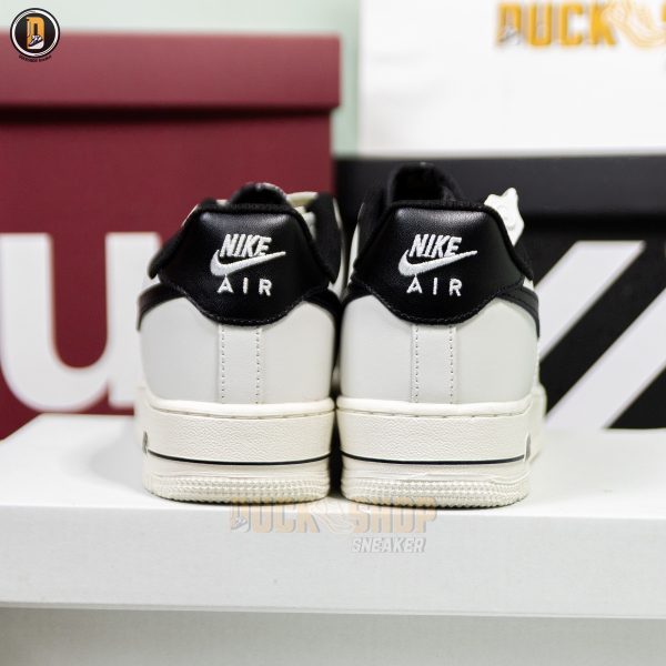 Giày Nike Air Force 1 Low Upstep Black White - Ảnh 9