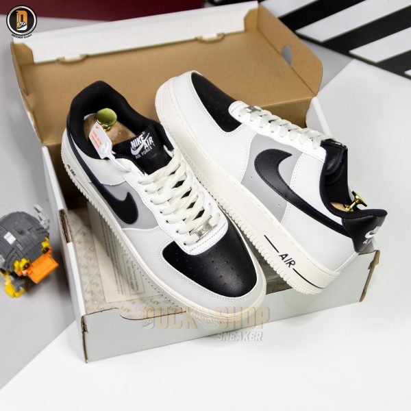 Giày Nike Air Force 1 Low Upstep Black White - Ảnh 3