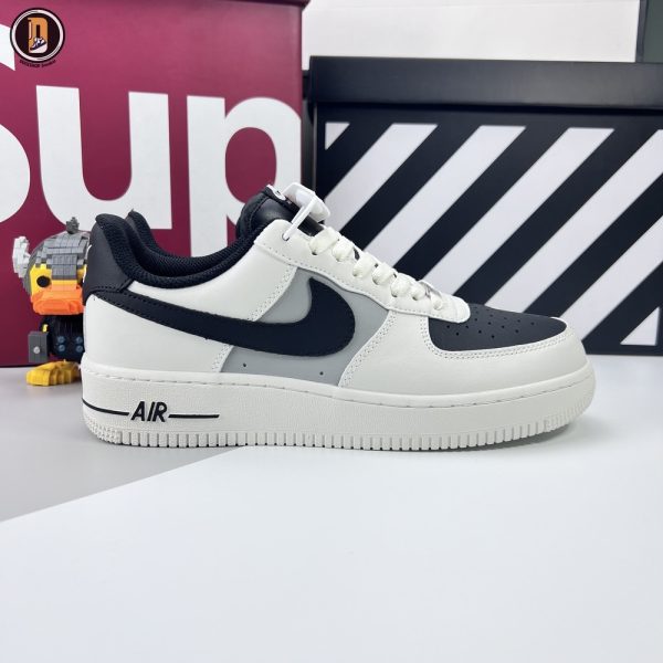 Giày Nike Air Force 1 Low Upstep Black White Siêu Cấp
