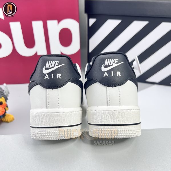 Giày Nike Air Force 1 Low Upstep Black White Siêu Cấp - Hình ảnh 7