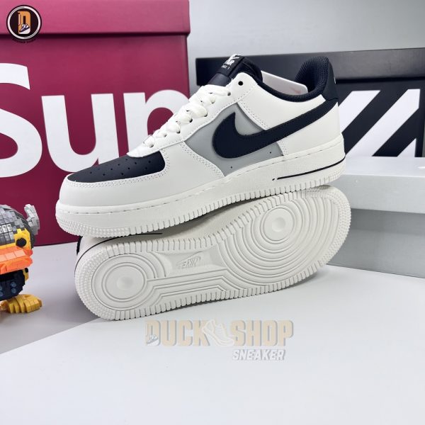Giày Nike Air Force 1 Low Upstep Black White Siêu Cấp - Hình ảnh 3